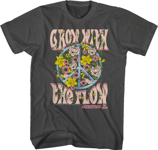 Grow With The Flow Woodstock T-Shirt