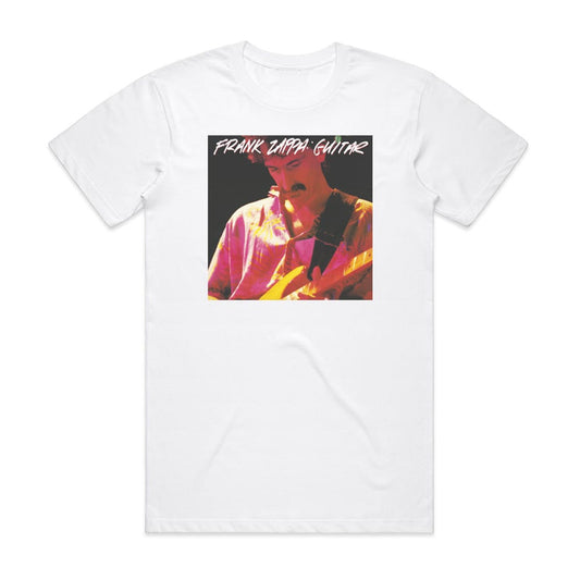 Frank Zappa Guitar T-Shirt White