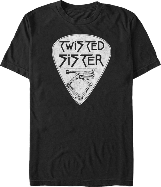 Guitar Pick Twisted Sister T-Shirt