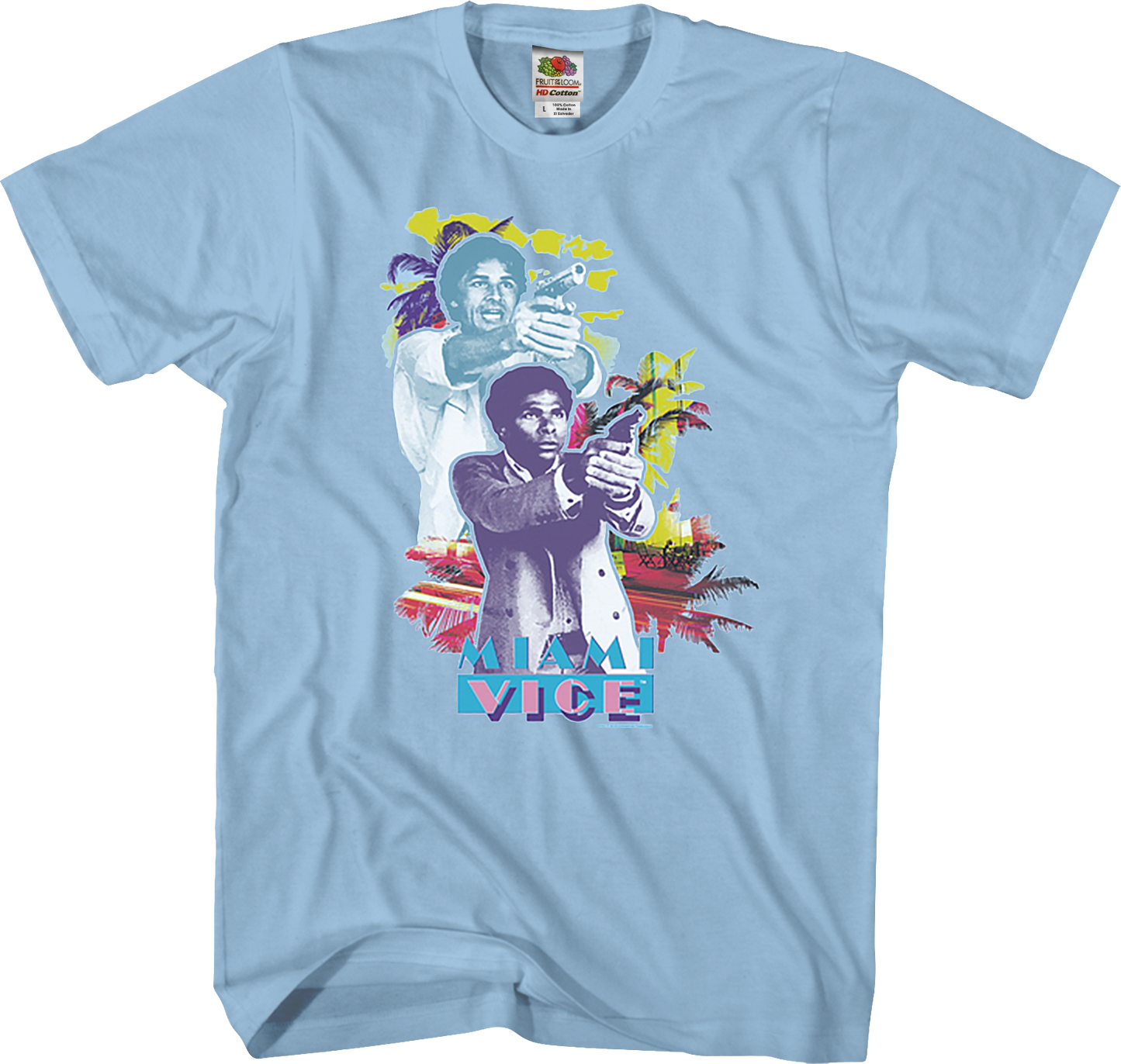 Guns Drawn Miami Vice T-Shirt