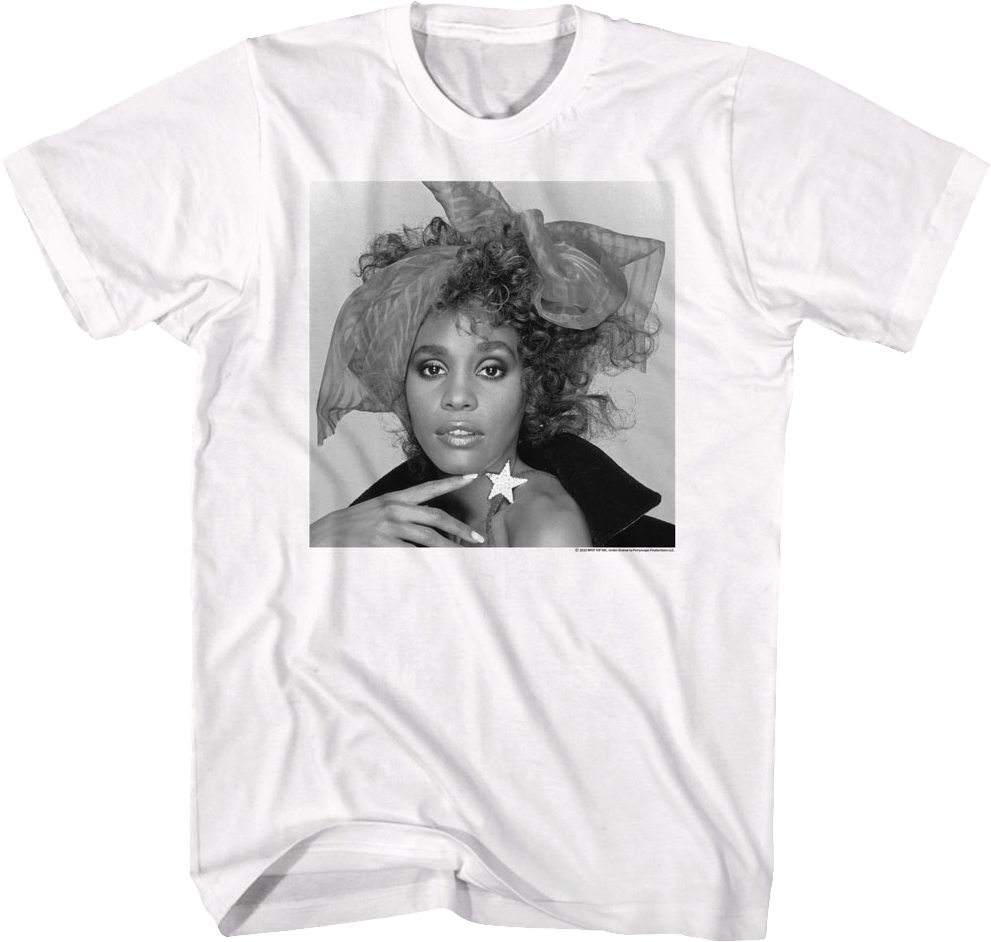 Hairbow Whitney Houston T-Shirt