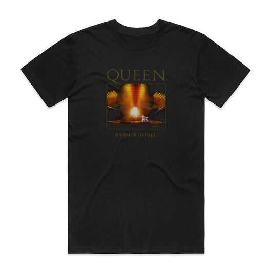 Queen Hammer To Fall T-Shirt Black