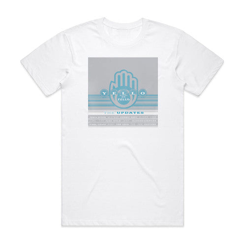 Yello Hands On Yello The Updates Album Cover T-Shirt White