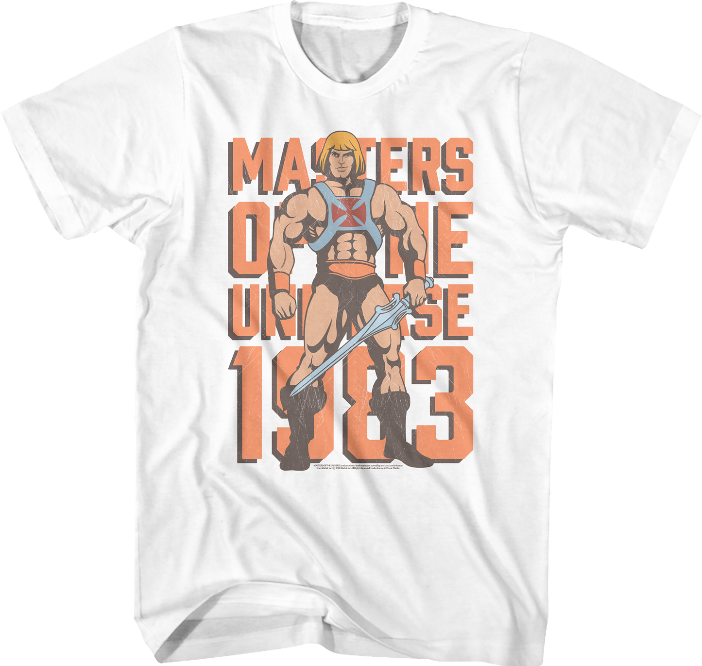 He-Man 1983 Masters of the Universe T-Shirt