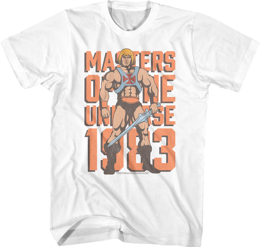 He-Man 1983 Masters of the Universe T-Shirt