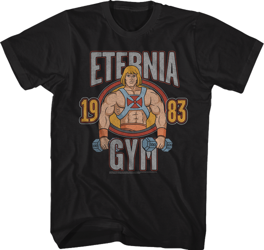 He-Man Eternia Gym Masters of the Universe T-Shirt