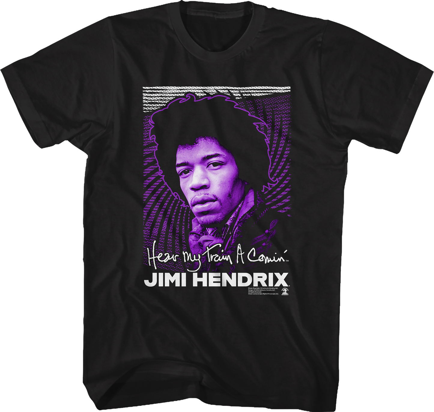 Hear My Train A Comin' Jimi Hendrix T-Shirt