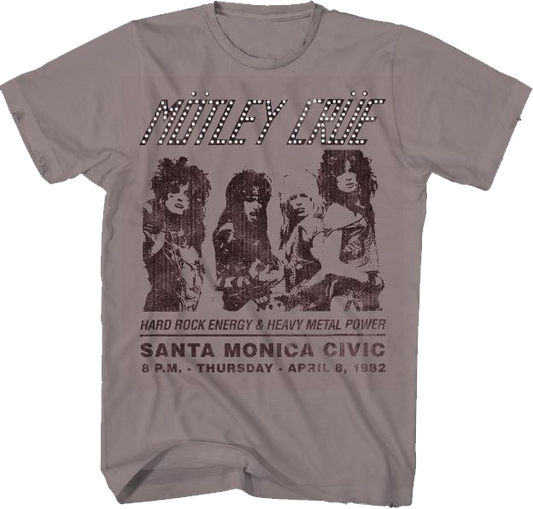 Heavy Metal Power Motley Crue T-Shirt