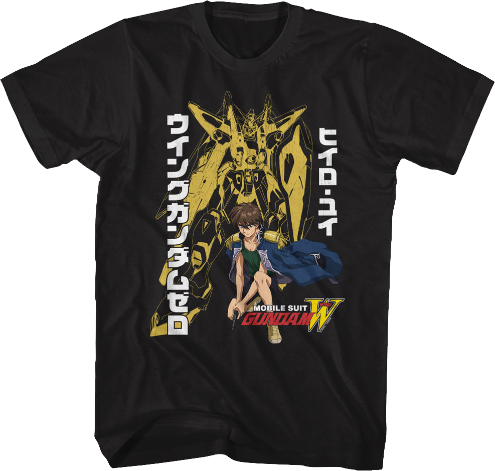 Heero Yuy Gundam T-Shirt