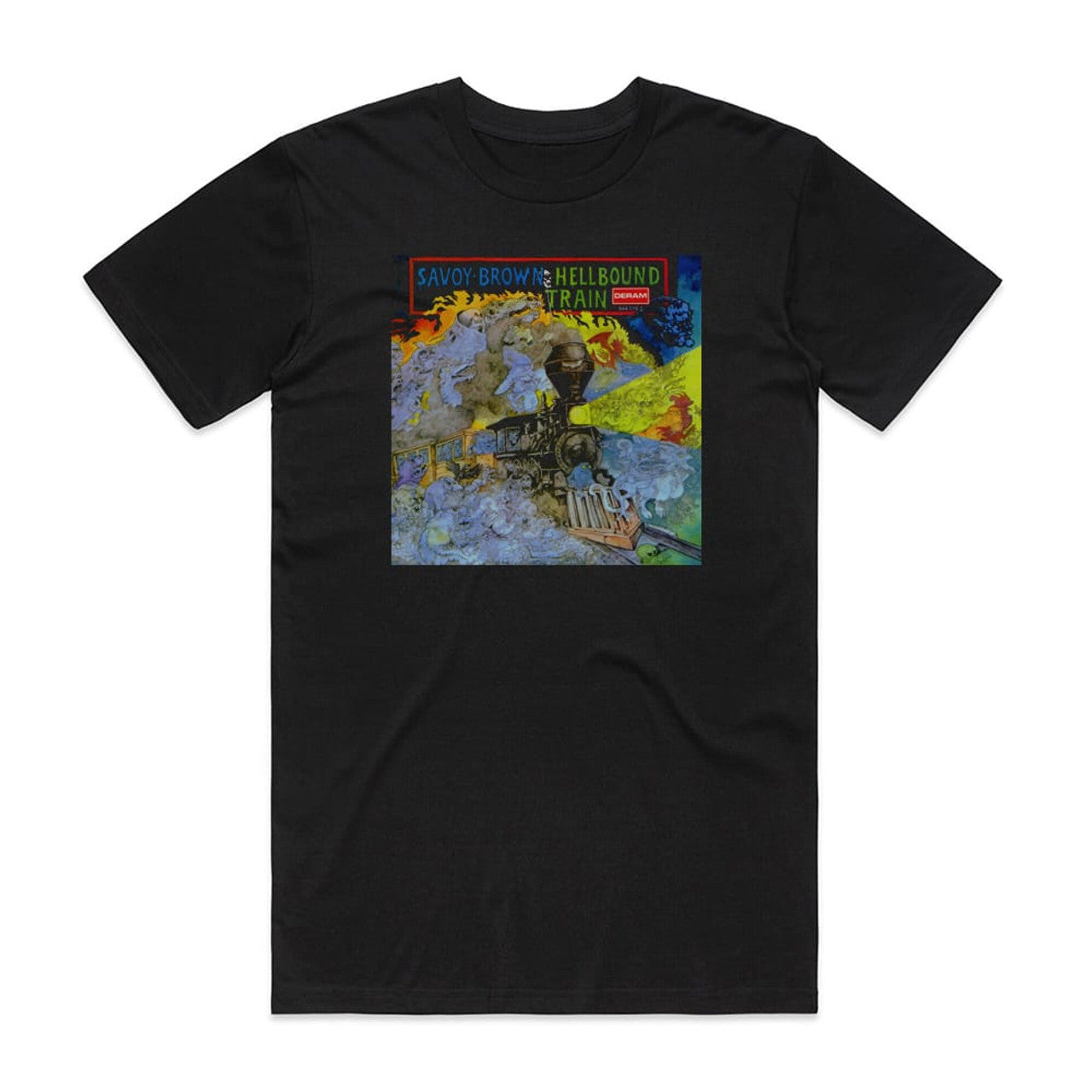 Savoy Brown Hellbound Train 1 T-Shirt Black