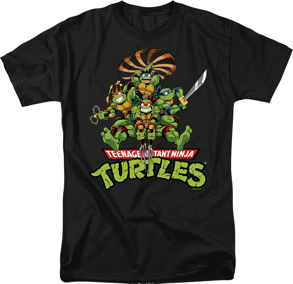 Heroes With Weapons Teenage Mutant Ninja Turtles T-Shirt