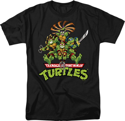 Heroes With Weapons Teenage Mutant Ninja Turtles T-Shirt