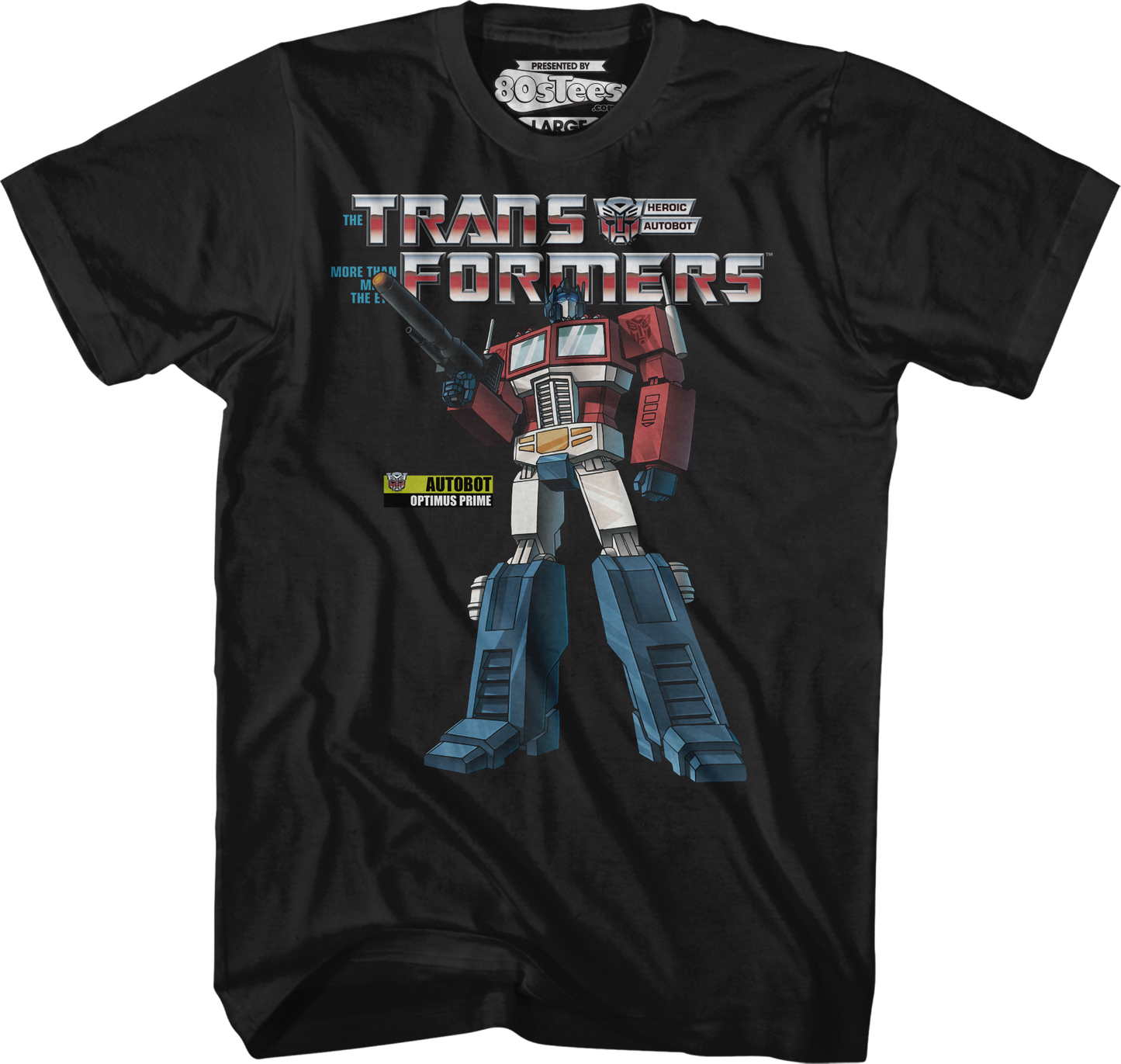 Heroic Autobot Optimus Prime Transformers T-Shirt