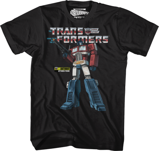 Heroic Autobot Optimus Prime Transformers T-Shirt