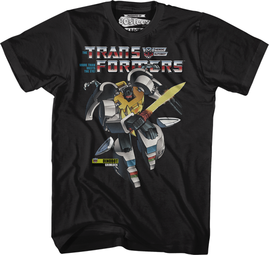 Heroic Dinobot Grimlock Transformers T-Shirt