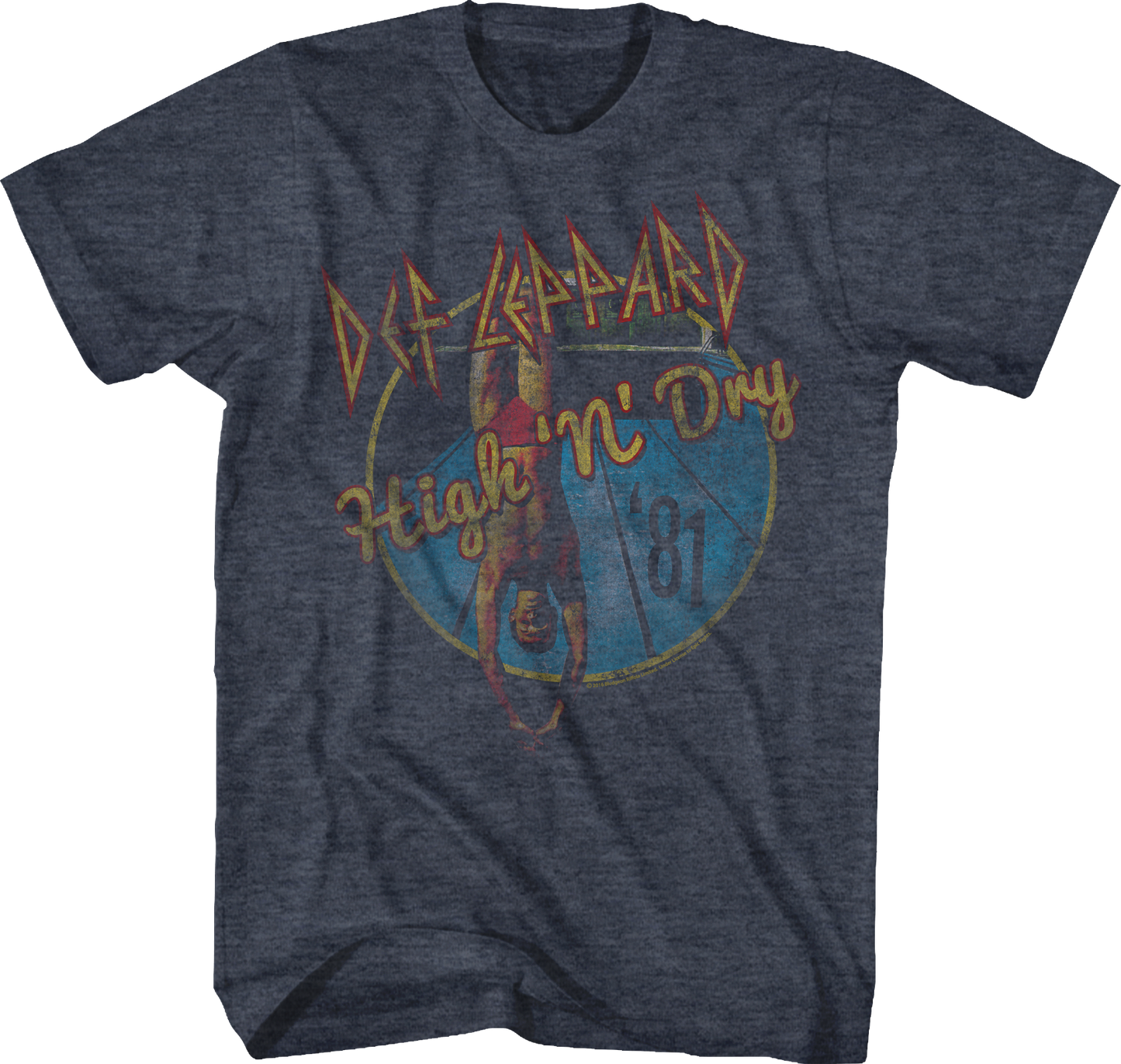 High 'n' Dry '81 Def Leppard T-Shirt