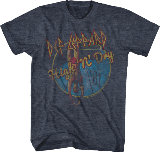 High 'n' Dry '81 Def Leppard T-Shirt