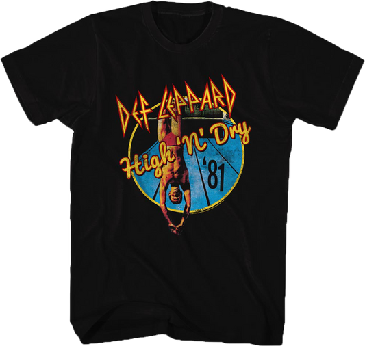 High N Dry Def Leppard T-Shirt