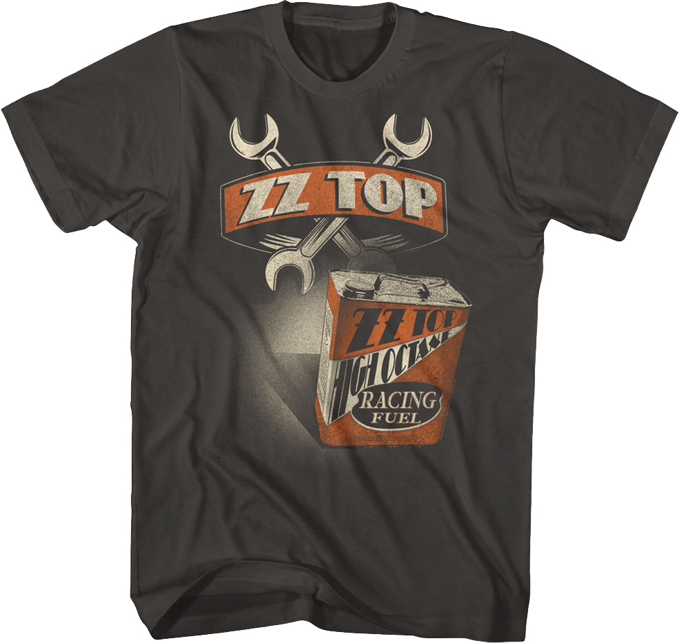 High Octane Racing Fuel ZZ Top T-Shirt