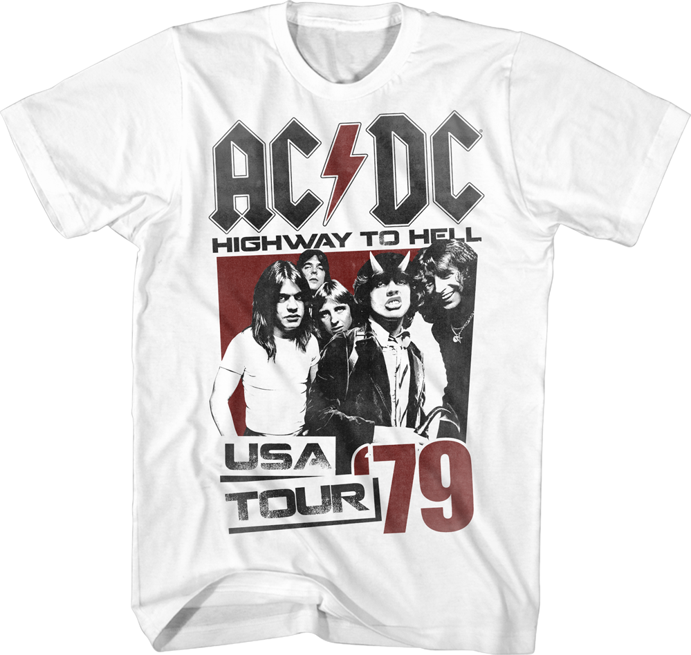 Highway To Hell USA Tour ACDC T-Shirt