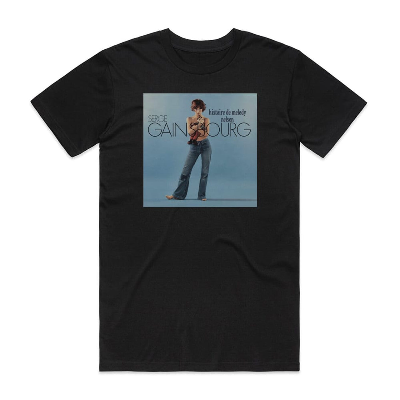 Serge Gainsbourg Histoire De Melody Nelson T-Shirt Black