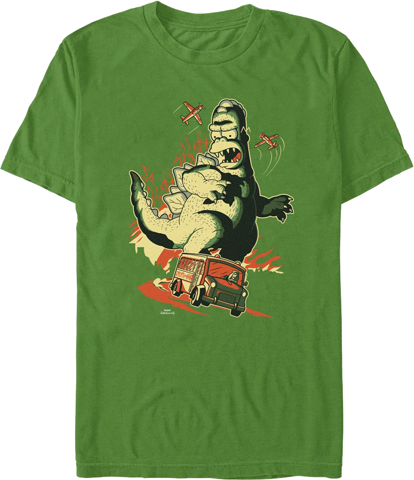 Homerzilla The Simpons T-Shirt