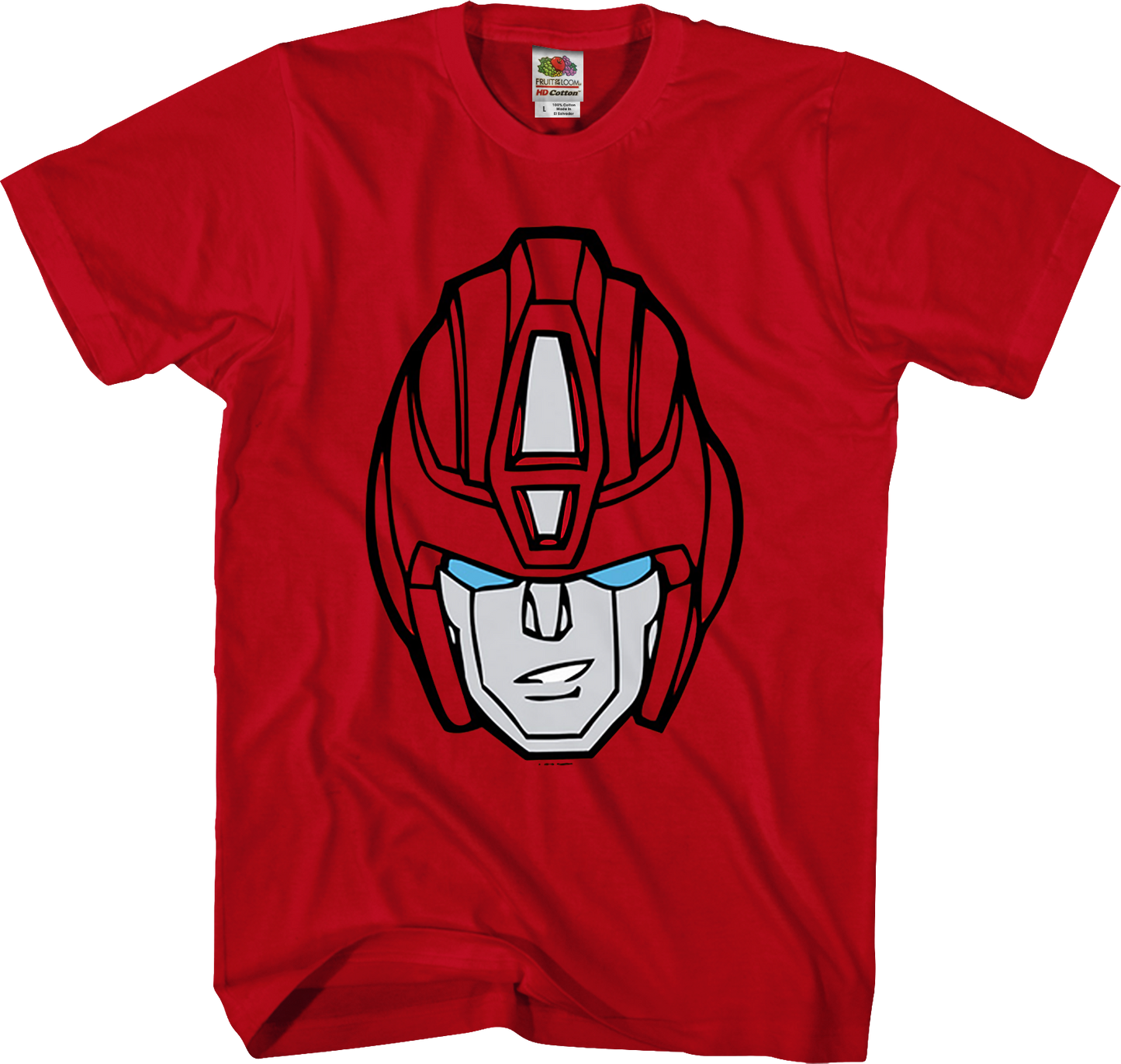 Hot Rod Head Shot Transformers T-Shirt