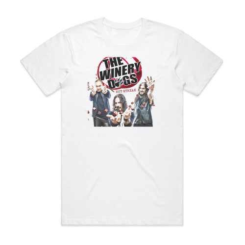 Winery Dogs Hot Streak Album Cover T-Shirt White