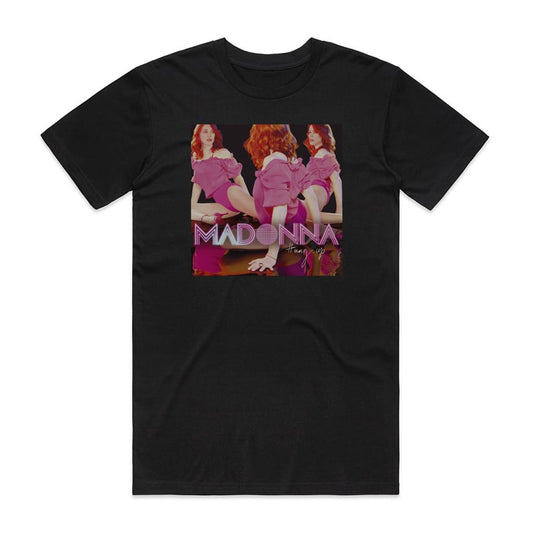 Madonna Hung Up T-Shirt Black