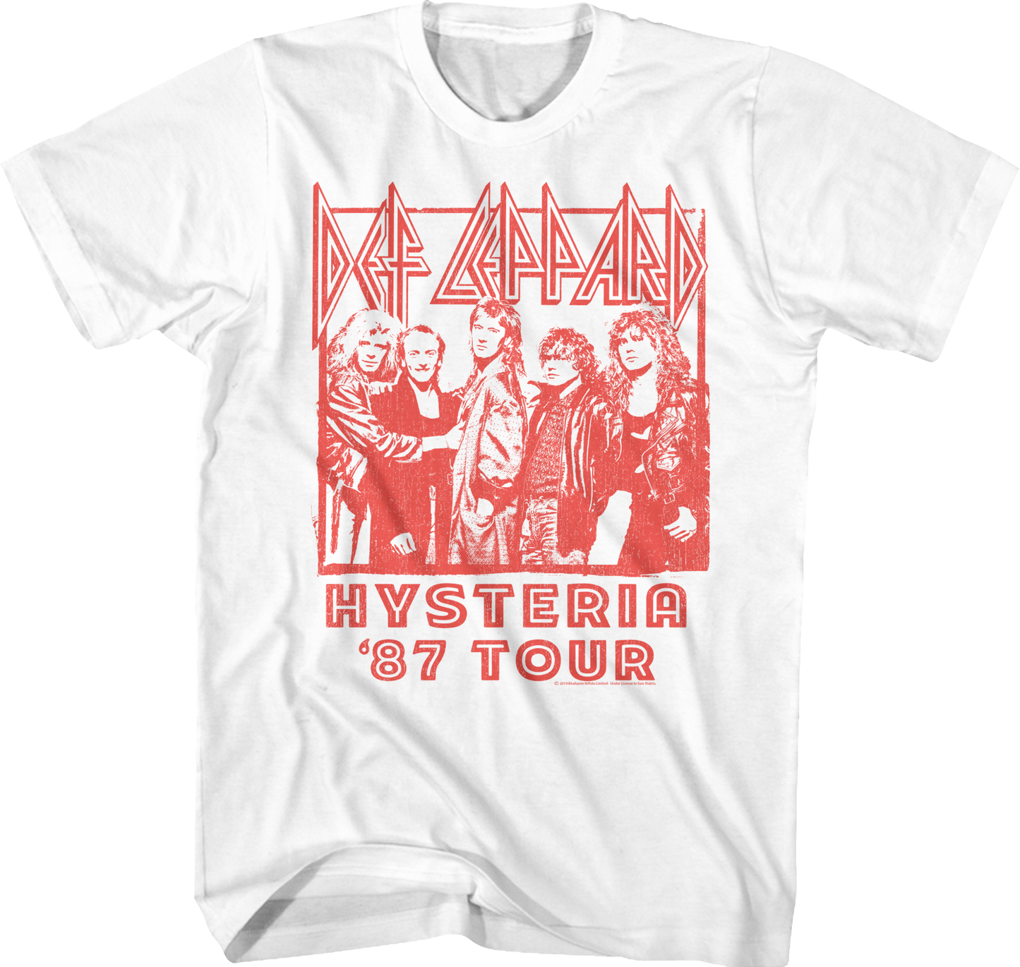 Hysteria '87 Tour Def Leppard T-Shirt