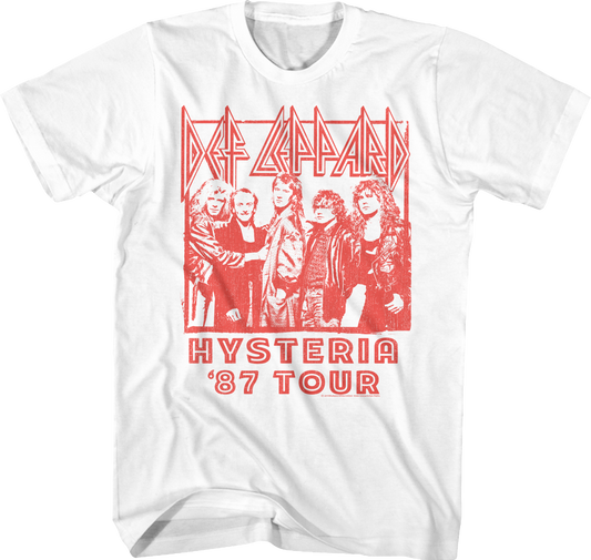 Hysteria '87 Tour Def Leppard T-Shirt