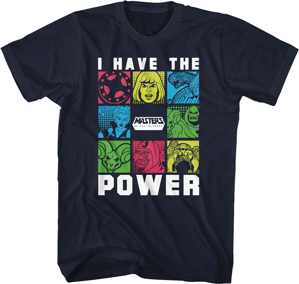 I Have The Power Boxes Masters of the Universe T-Shirt