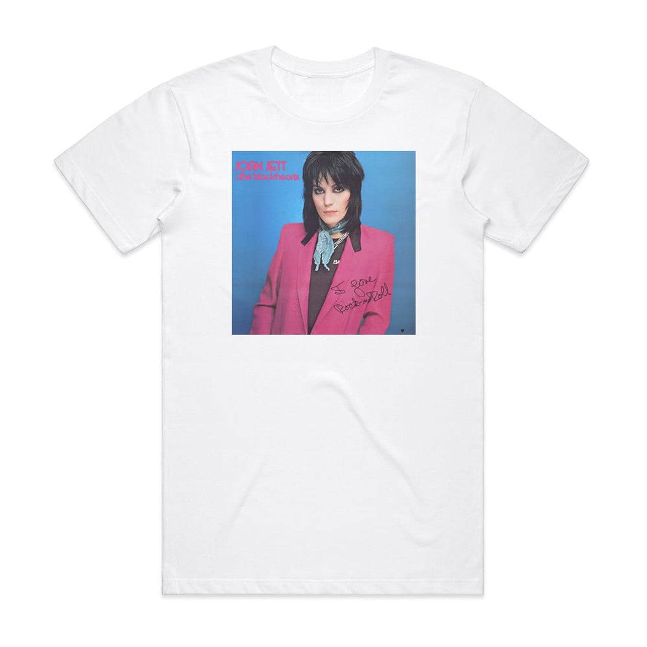 Joan Jett and The Blackhearts I Love Rock N Roll 1 T-Shirt White