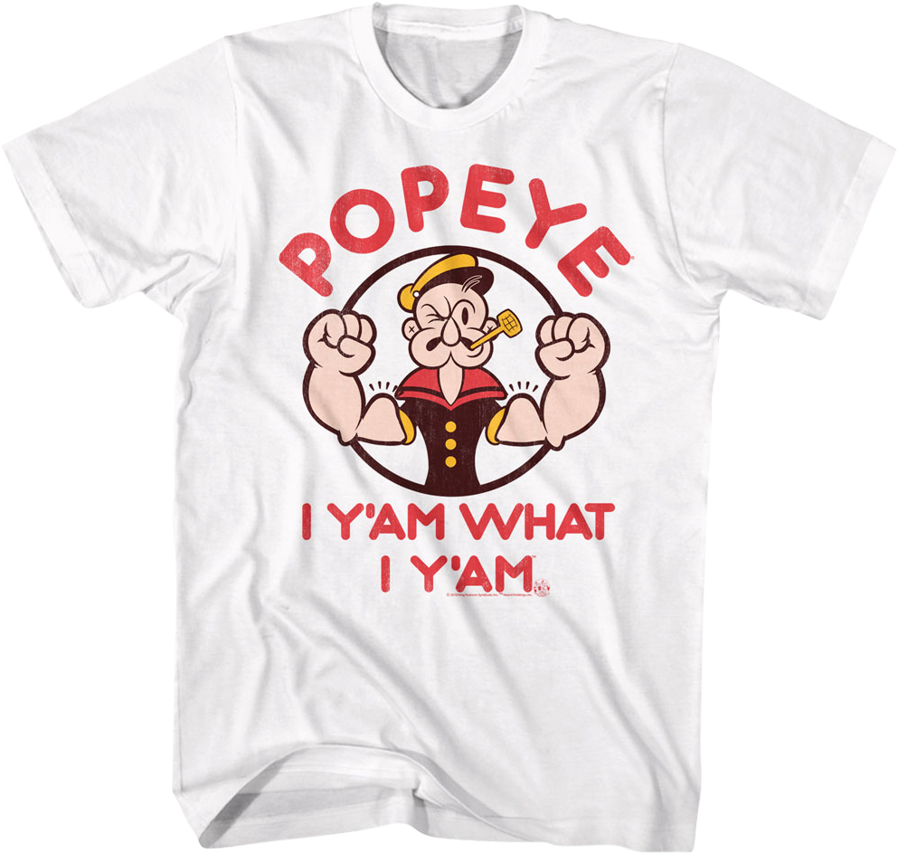 I Y'am What I Y'am Popeye T-Shirt