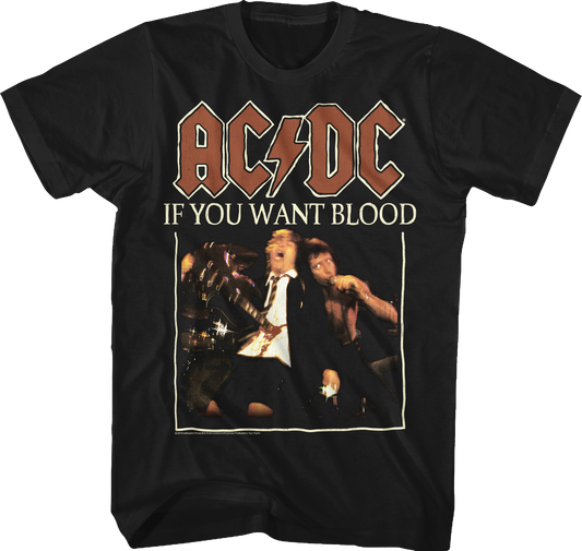 If You Want Blood ACDC T-Shirt