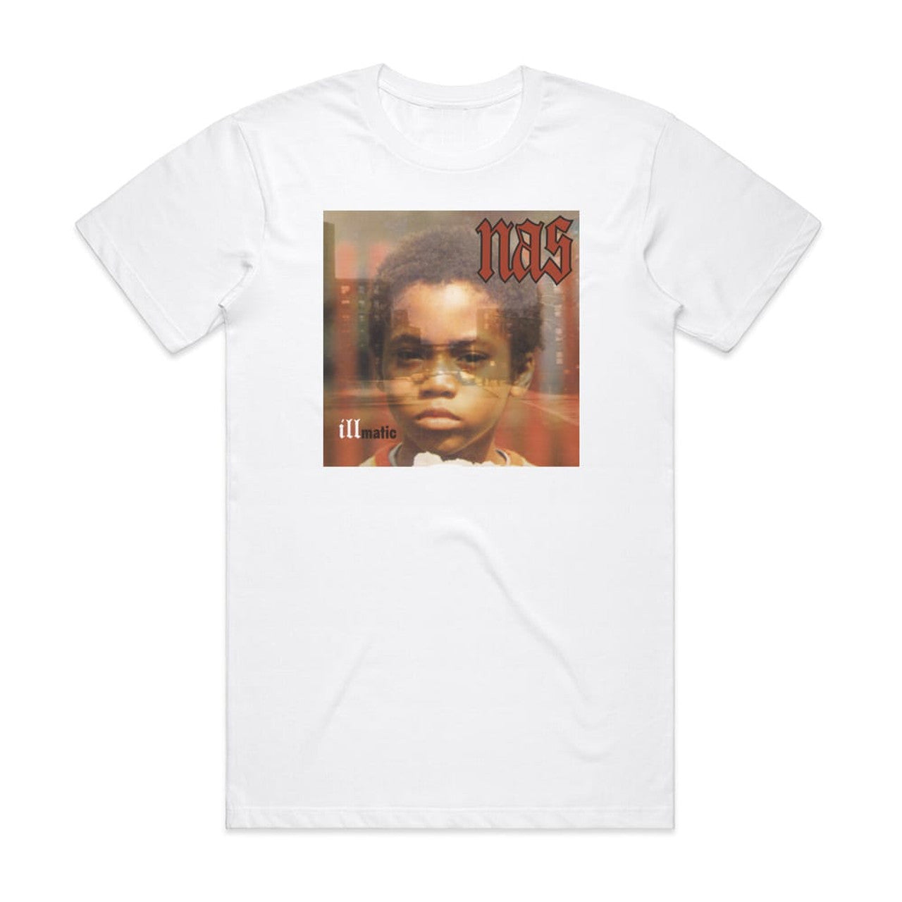 Nas Illmatic 1 T-Shirt White