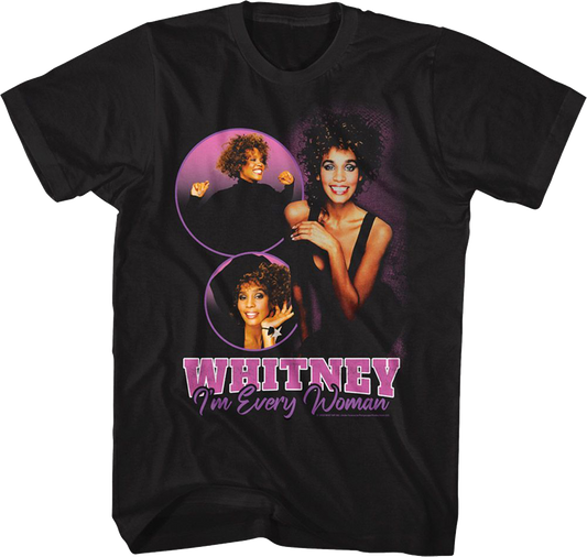 I'm Every Woman Whitney Houston T-Shirt