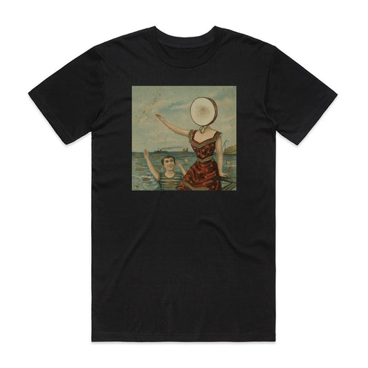 Neutral Milk Hotel In The Aeroplane Over The Sea T-Shirt Black