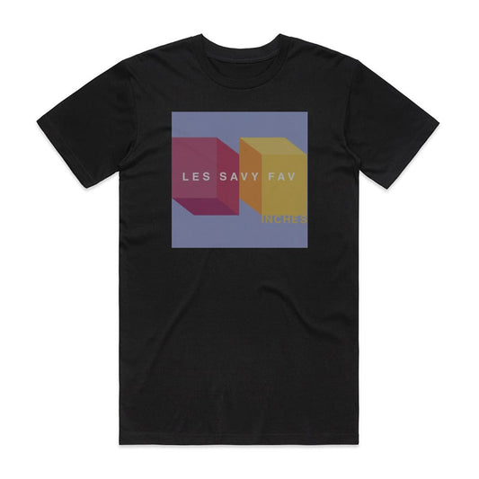 Les Savy Fav Inches T-Shirt Black