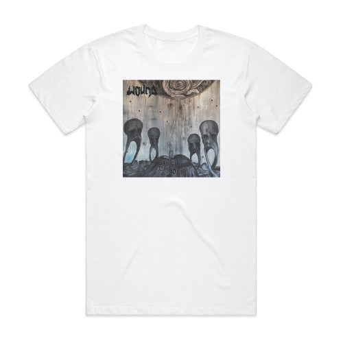 Wound Inhale The Void Album Cover T-Shirt White