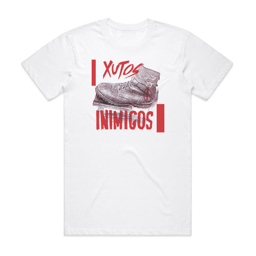 Xutos and Pontapes Inimigos Album Cover T-Shirt White