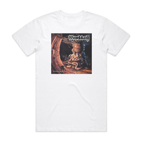 Wombbath Internal Caustic Torments Album Cover T-Shirt White