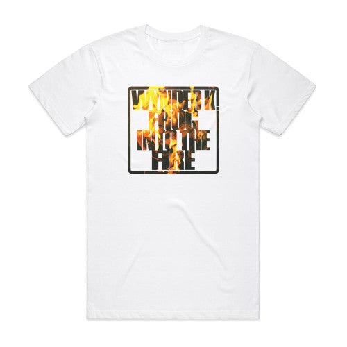 Wynder K Frog Into The Fire 1 Album Cover T-Shirt White