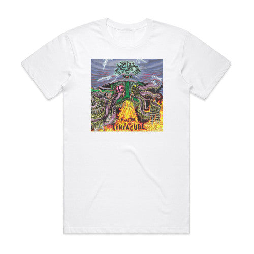 Xoth Invasion Of The Tentacube Album Cover T-Shirt White