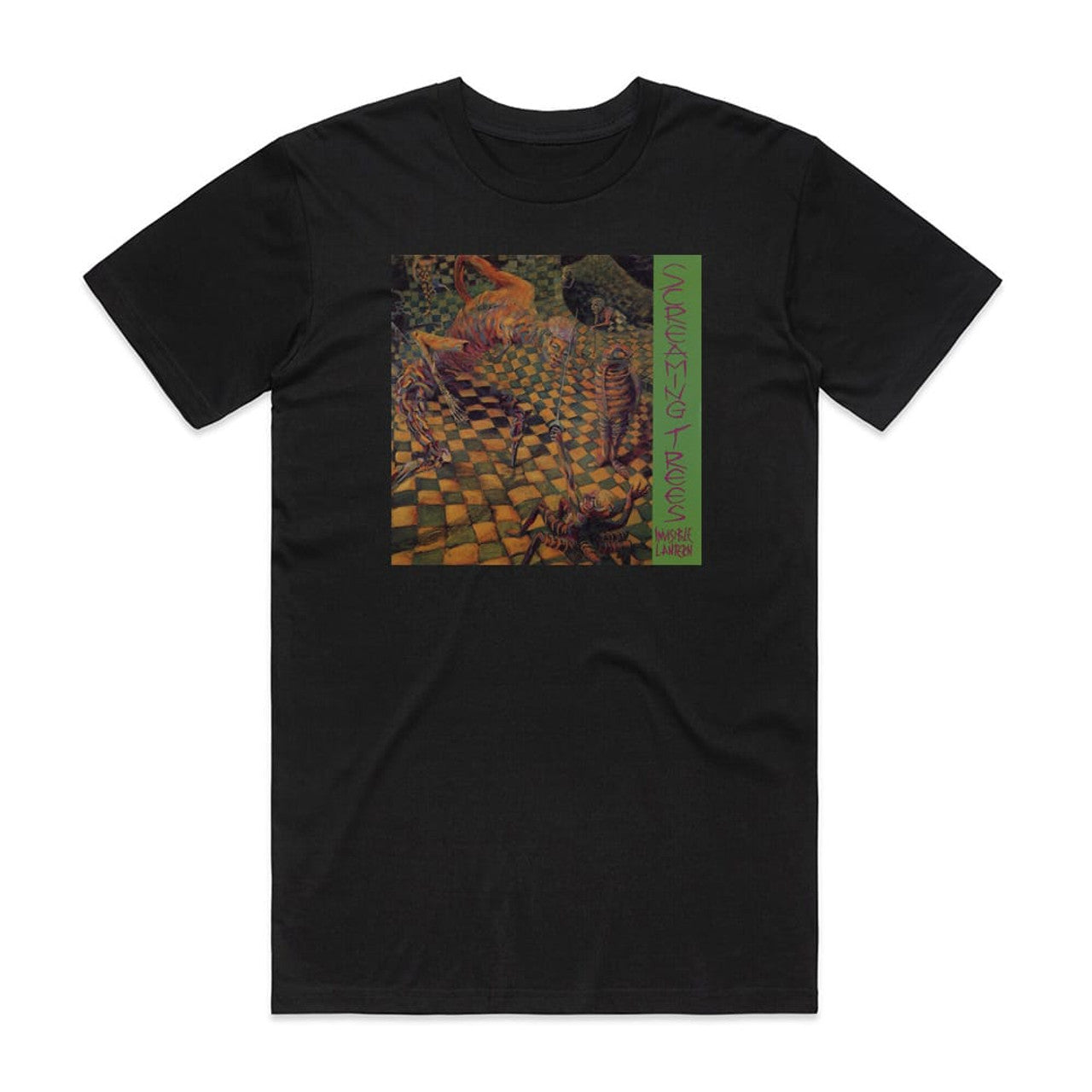 Screaming Trees Invisible Lantern T-Shirt Black