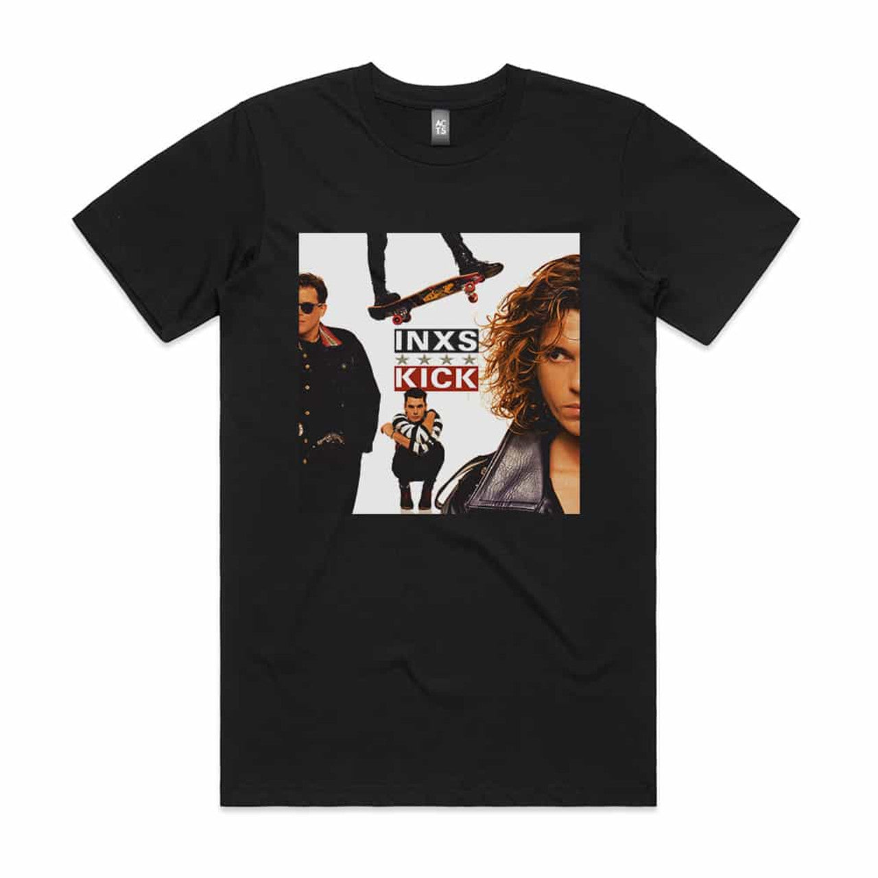 Inxs Kick T-Shirt Black