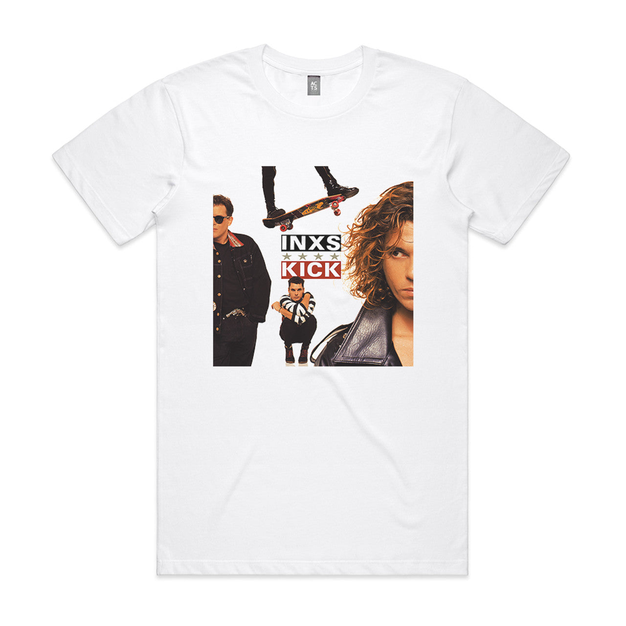 Inxs Kick T-Shirt White