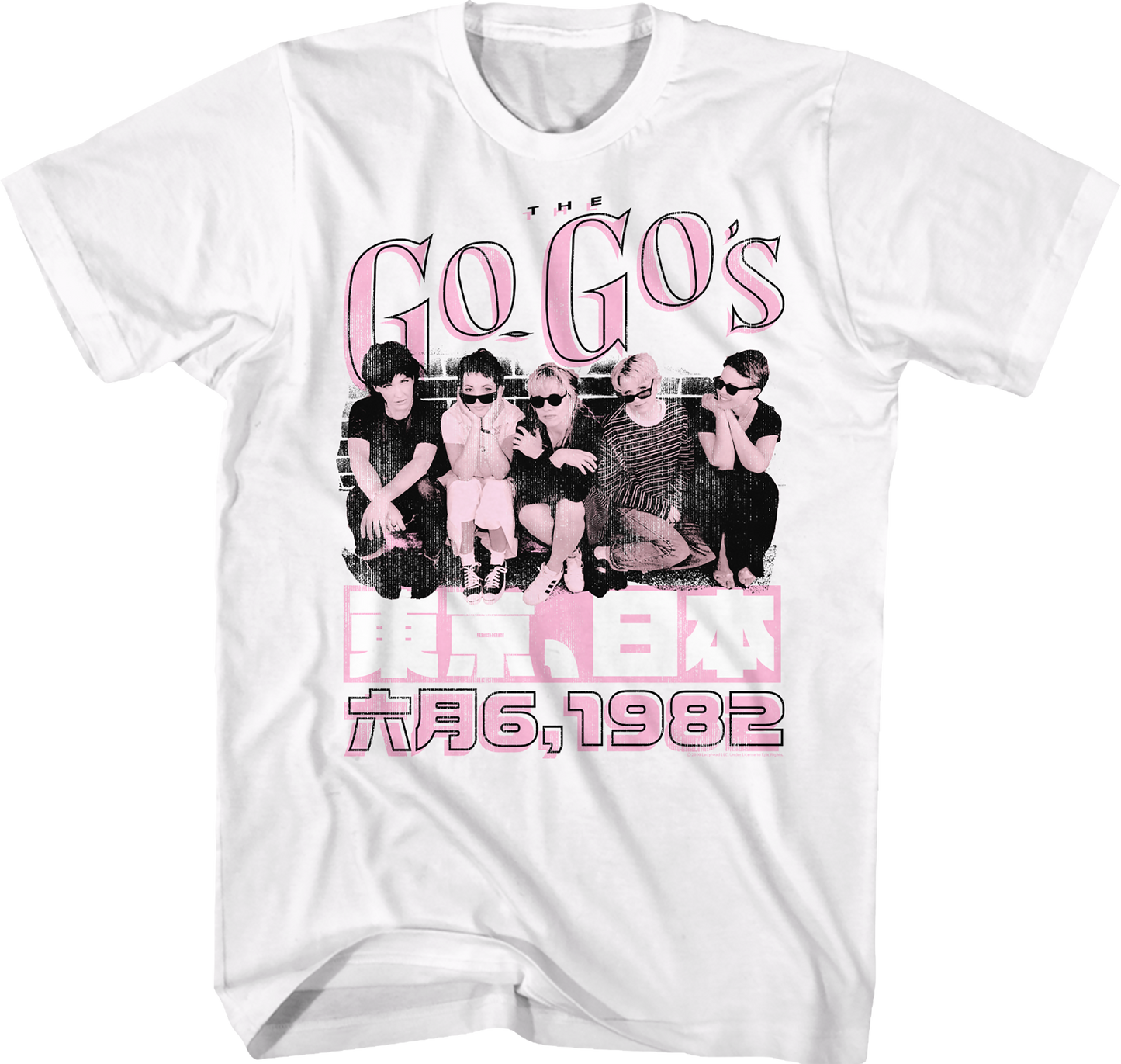 Japan 1982 Go-Go's T-Shirt