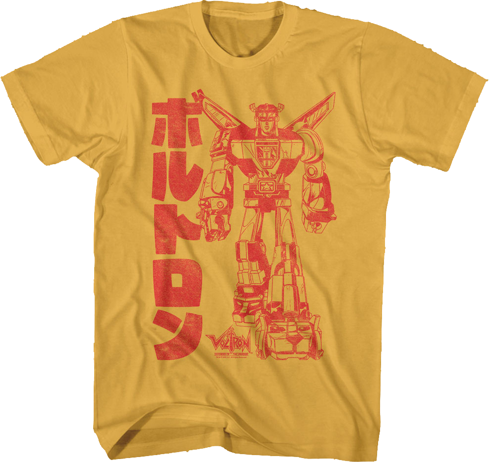 Japanese Text Voltron T-Shirt