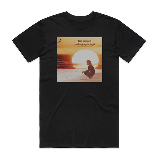 Neil Diamond Jonathan Livingston Seagull T-Shirt Black